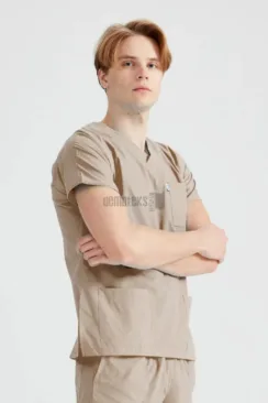 Des Vu Demoteks Beige - Men - Scrub Set Classic Flex
