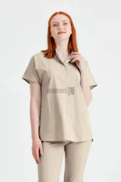 Des Vu Demoteks Beige - Unisex - Scrub Set Activity