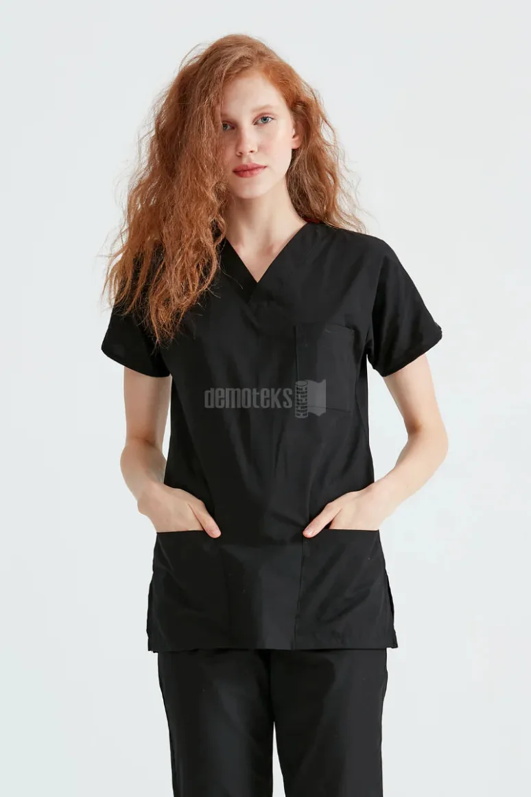 Des Vu Demoteks Black - Women - Scrub Set Classic