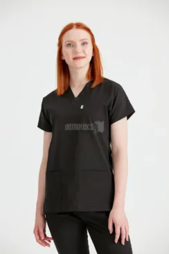 Des Vu Demoteks Black - Women - Scrub Set Classic Flex