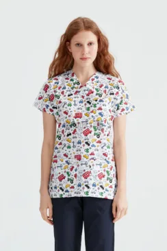 Des Vu Demoteks Cars - Women - Blouse with Print