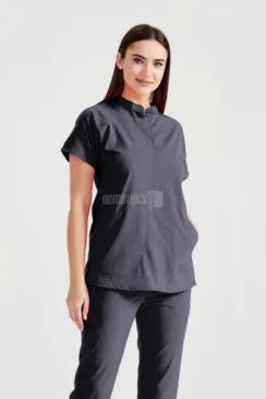 Des Vu Demoteks Dark Grey - Unisex - Scrub Set Activity
