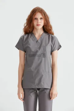 Des Vu Demoteks Dark Grey - Women - Scrub Set Classic