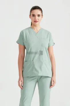 Des Vu Demoteks Duck Egg Green - Women - Scrub Set Classic