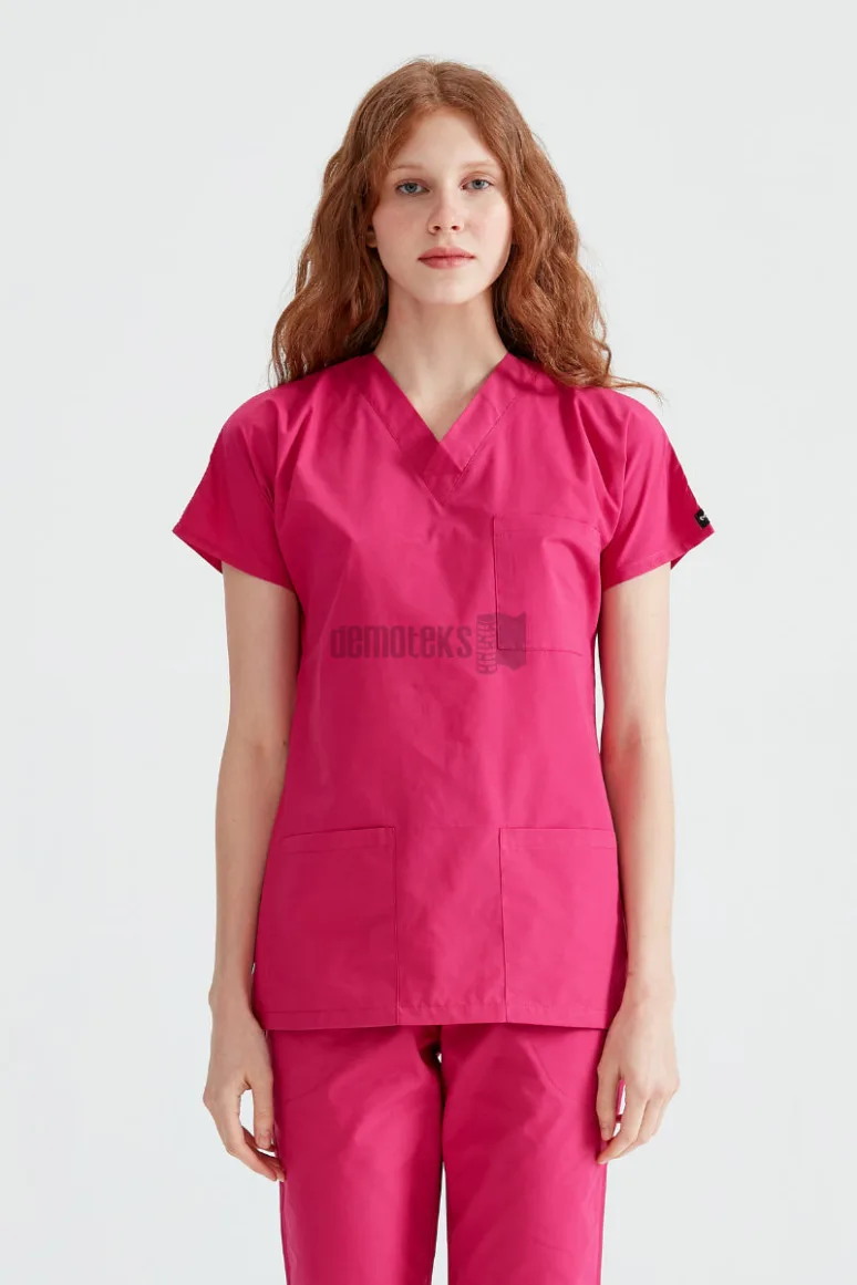 Des Vu Demoteks Fuchsia - Women - Scrub Set Classic
