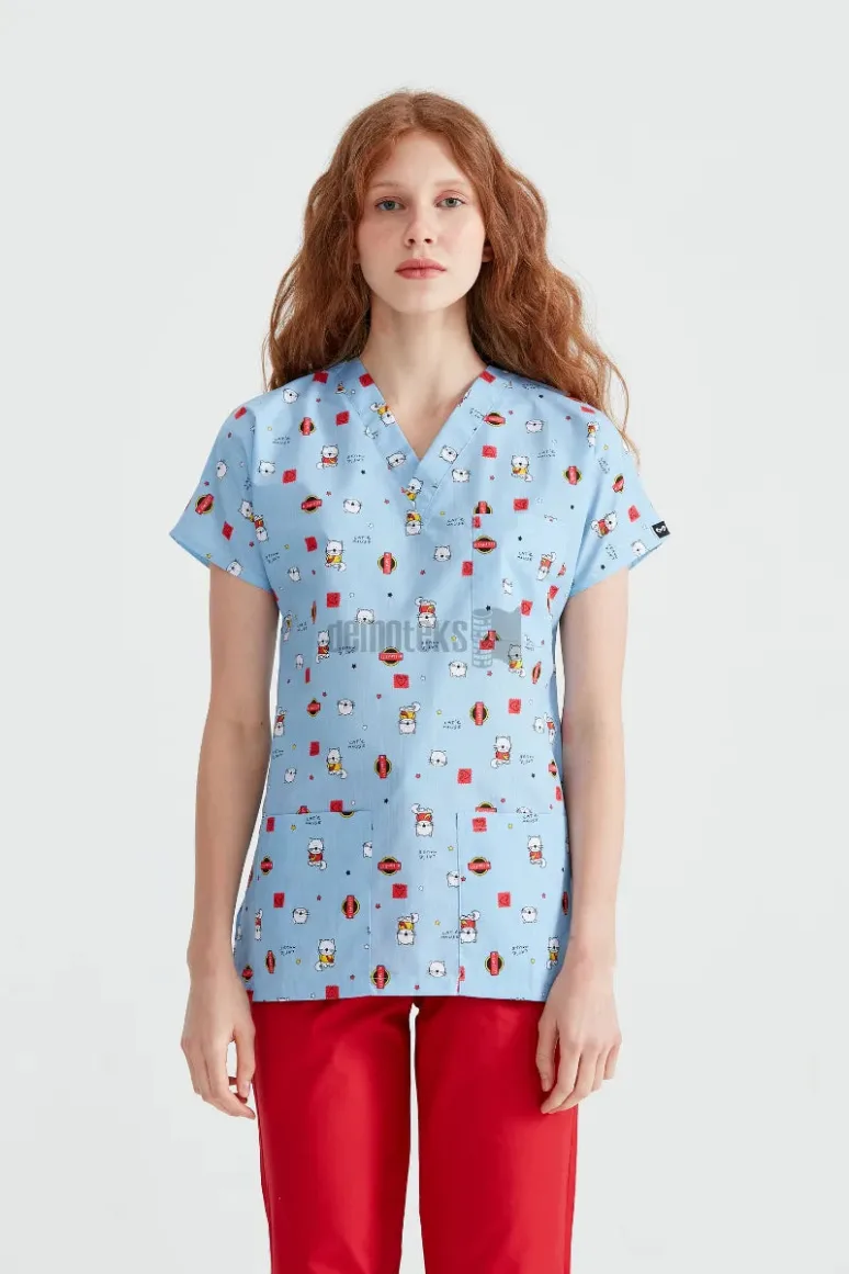 Des Vu Demoteks Hello Kitty - Women - Blouse with Print