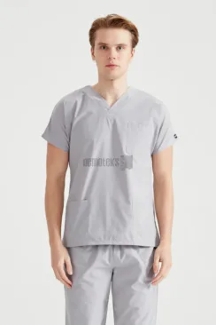 Des Vu Demoteks Light Grey - Men - Scrub Set Classic