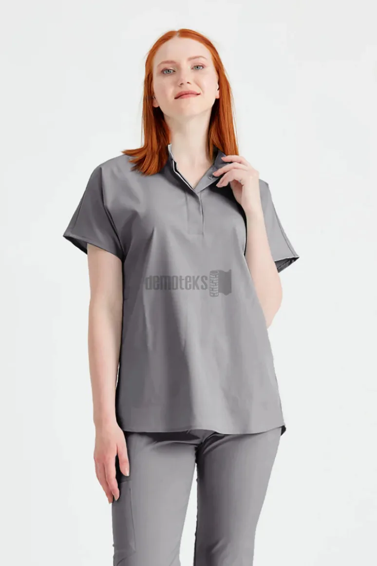 Des Vu Demoteks Light Grey - Unisex - Scrub Set Activity