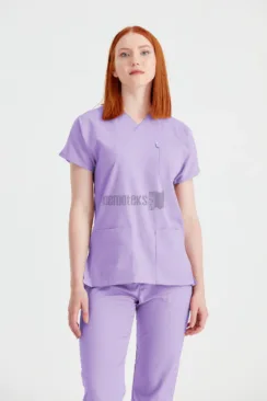 Des Vu Demoteks Lilac - Women - Scrub Set Classic Flex