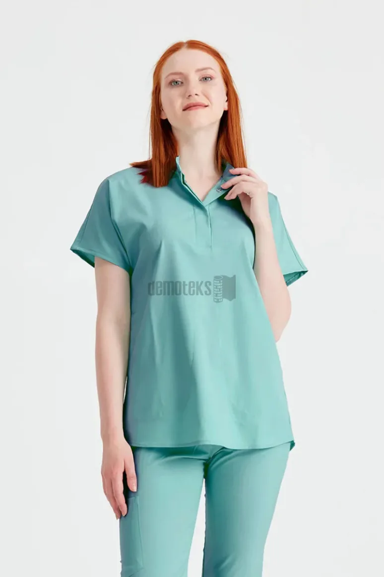 Des Vu Demoteks Military Green - Unisex - Scrub Set Activity