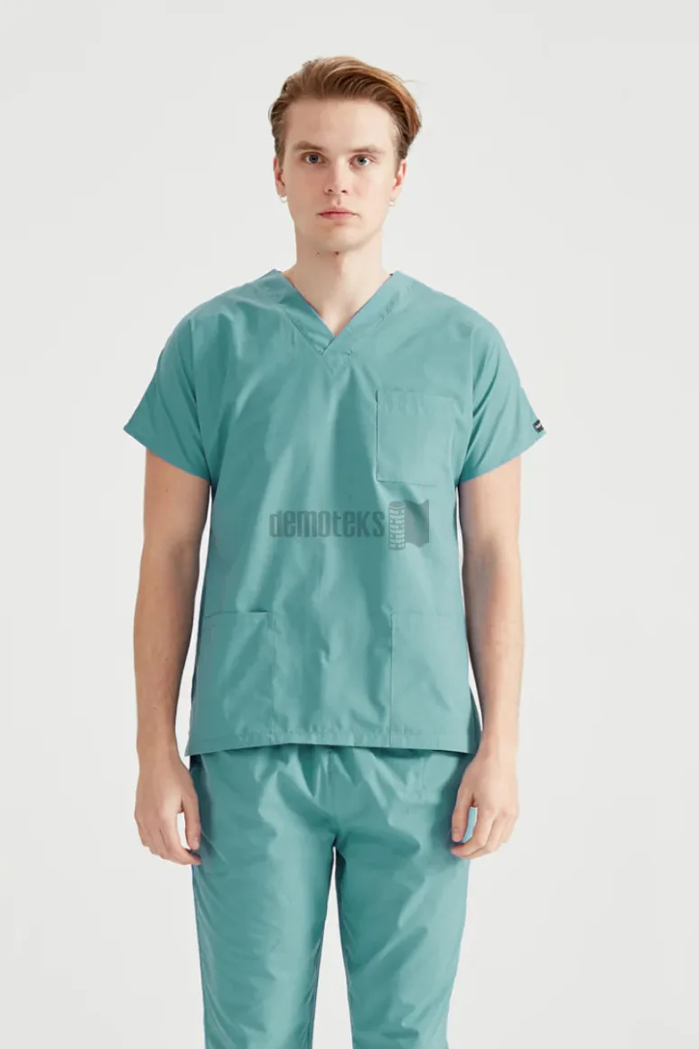 Des Vu Demoteks Military Green - Men - Scrub Set Classic Flex