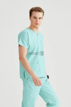 Des Vu Demoteks Mint Green - Men - Scrub Set Classic Flex