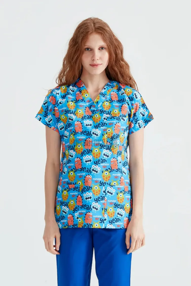 Des Vu Demoteks Monster - Women - Blouse with Print