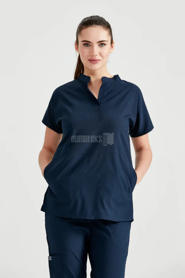 Des Vu Demoteks Navy Blue - Unisex - Scrub Set Activity