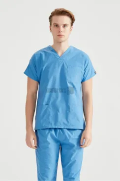 Des Vu Demoteks Parliament Blue - Men - Scrub Set Classic
