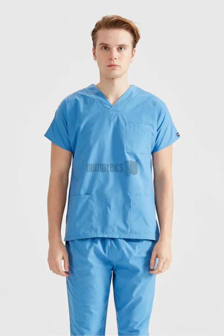 Des Vu Demoteks Parliament Blue - Men - Scrub Set Classic