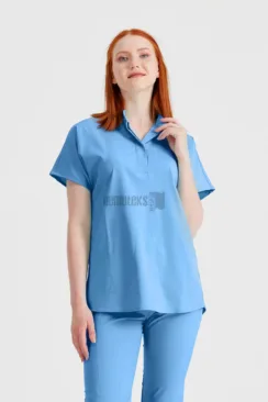 Des Vu Demoteks Parliament Blue - Unisex - Scrub Set Activity