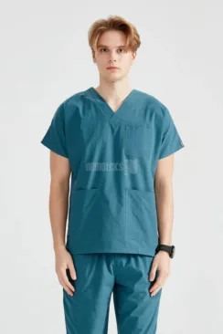 Des Vu Demoteks Petrol Green - Men - Scrub Set Classic