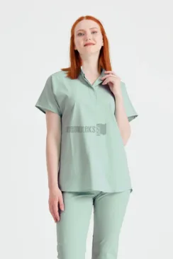 Des Vu Demoteks Pistaccio Green - Unisex - Scrub Set Activity