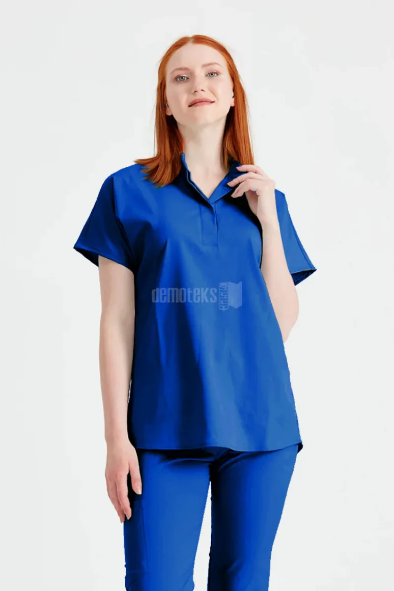 Des Vu Demoteks Royal Blue - Unisex - Scrub Set Activity