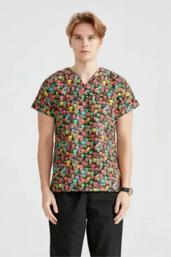 Des Vu Demoteks Skull - Men - Blouse with Print