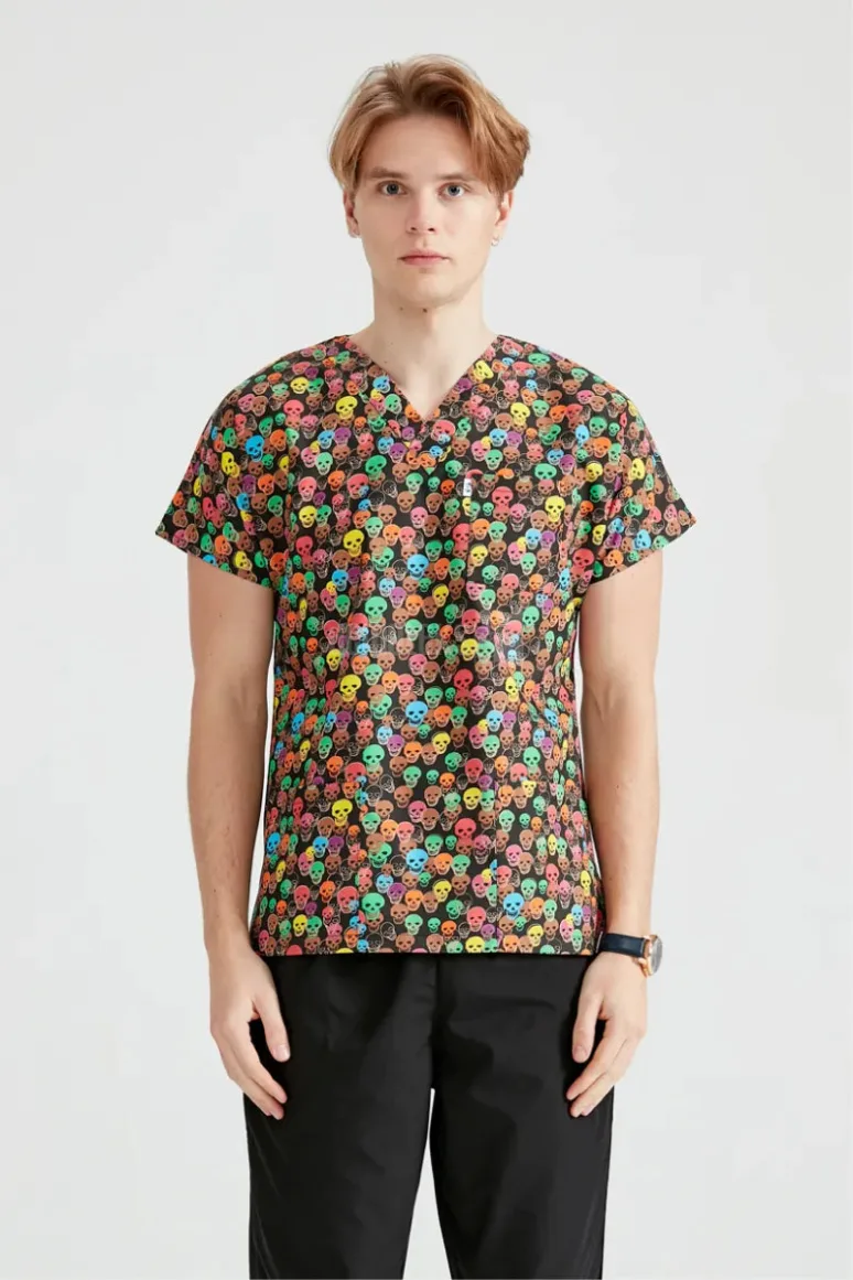 Des Vu Demoteks Skull - Men - Blouse with Print
