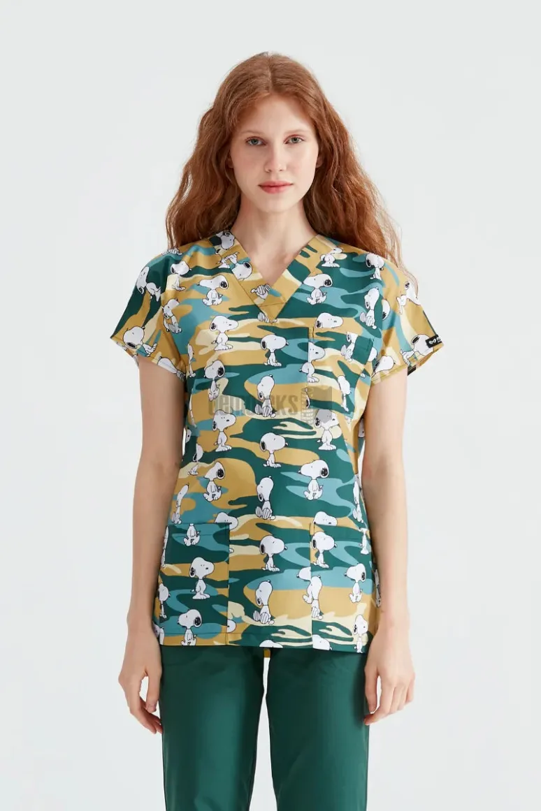 Des Vu Demoteks Snoopy - Women - Blouse with Print