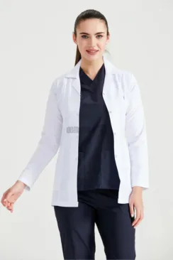 Des Vu Demoteks White Lab Coat - Women - Dr. Rever Short