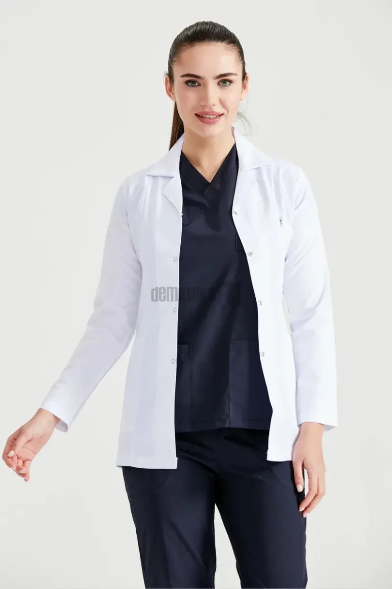 Des Vu Demoteks White Lab Coat - Women - Dr. Rever Short