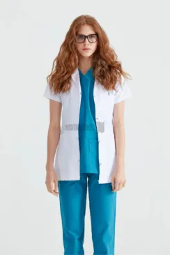 Des Vu Demoteks White Lab Coat - Women - Dr. Rever Summer