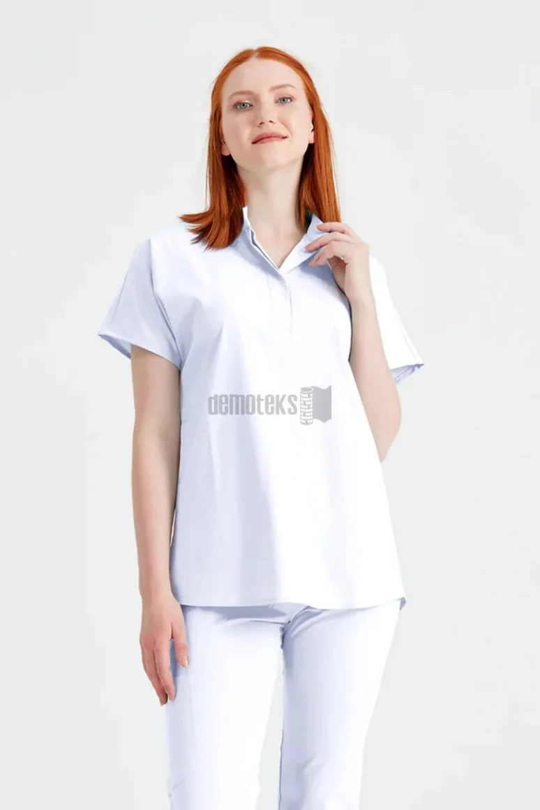 Des Vu Demoteks White - Unisex - Scrub Set Activity