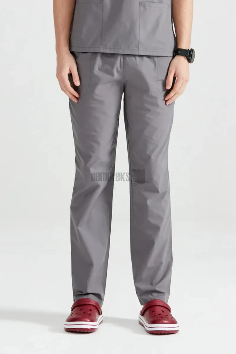 Des Vu Demoteks Dark Grey - Men - Trousers Classic