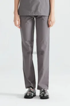 Des Vu Demoteks Dark Grey - Women - Trousers Classic