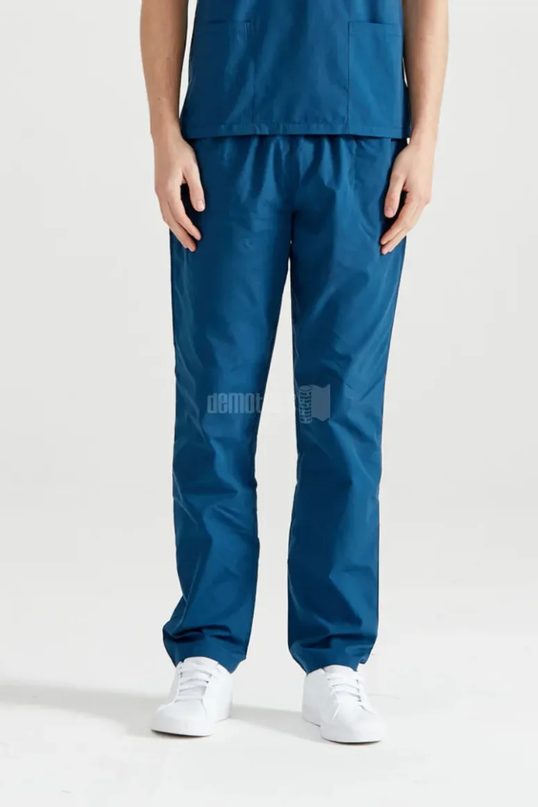 Des Vu Demoteks Indigo Blue - Men - Trousers Classic