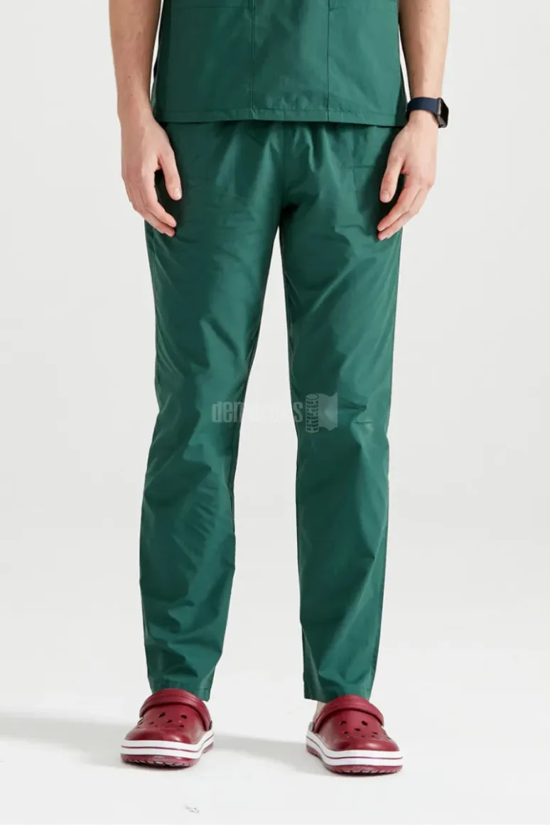 Des Vu Demoteks Khaki Green - Men - Trousers Classic