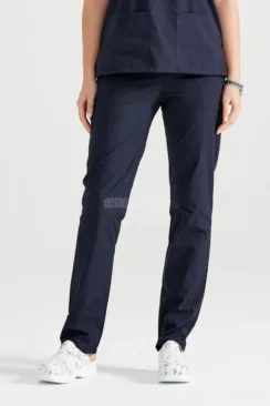 Des Vu Demoteks Navy Blue - Women - Trousers Classic