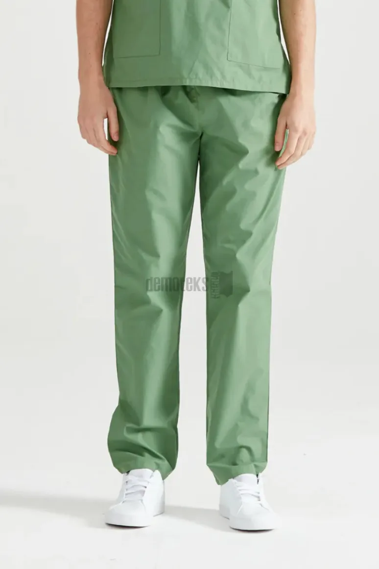 Des Vu Demoteks Pistaccio Green - Men - Trousers Classic