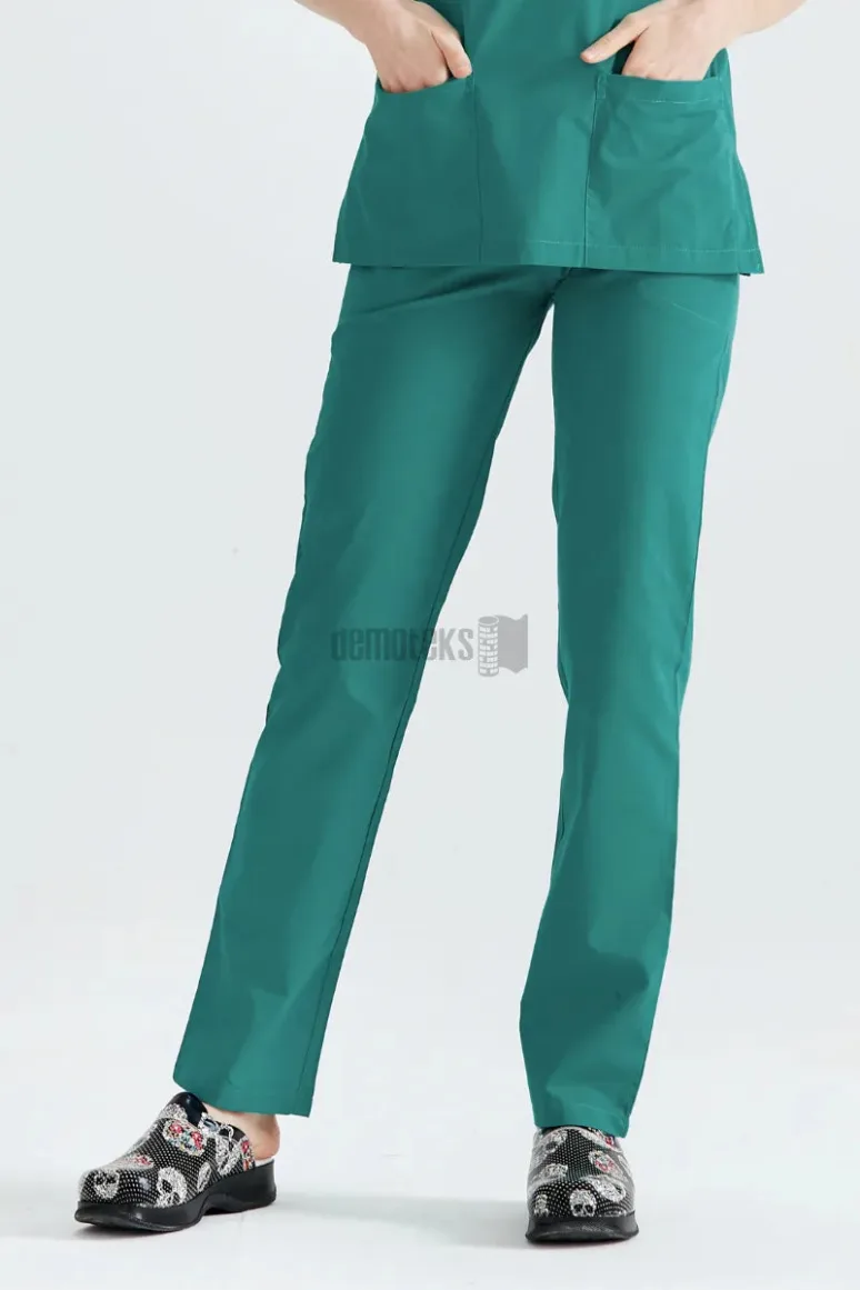 Des Vu Demoteks Surgical Green - Women - Trousers Classic