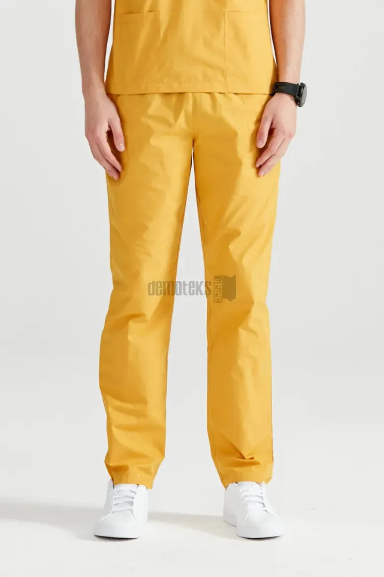 Des Vu Demoteks Yellow - Men - Trousers Classic